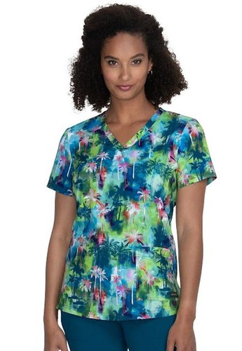 Koi scrubs 1079 - v-neck, print